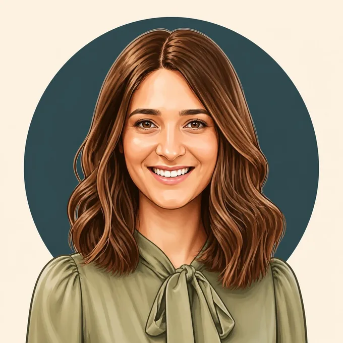 Illustrated portrait of Alana, EnableUs