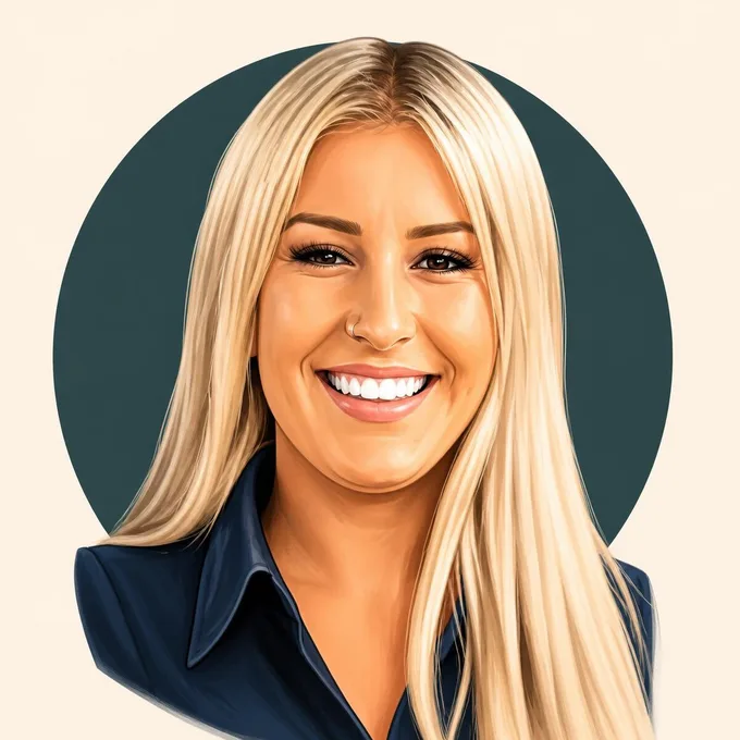 Illustrated portrait of Monique, EnableUs